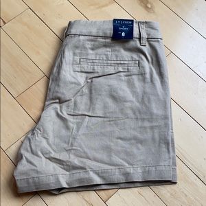 NWT Women’s J. Crew 5” shorts - 8
